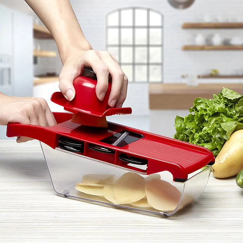 Vegetable Cutter with Steel Blade