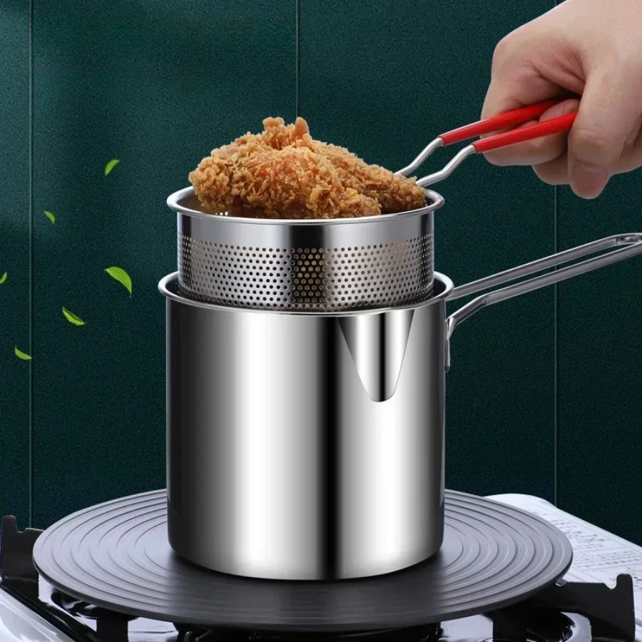 💎 Pro Steel Fry Pot