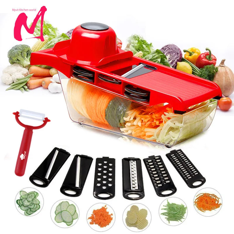 Vegetable Cutter with Steel Blade