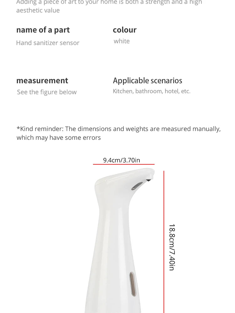 Automatic Sensor Soap Dispenser